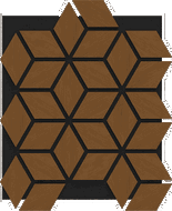 Mexen Lam-B lâminas de parede 275 x 30 cm, placa HDF 4 mm, folheado técnico, Carvalho Areia - S100-275307-3015-001