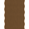 Mexen Lam-SF 01 lames murales acoustiques 280 x 30 cm, feutre 9 mm, placage technique, Chêne Naturel - S106-280-01-042