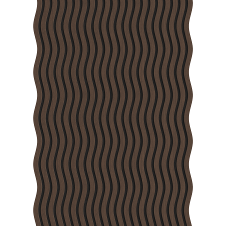 Mexen Lam-SF 01 akustiska väggpaneler 280 x 30 cm, filt 9 mm, teknisk faner, Mocca Ek - S106-280-01-045