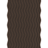 Mexen Lam-SF 01 lamele ścienne akustyczne 280 x 30 cm, filc 9 mm, fornir techniczny, Dąb Mocca - S106-280-01-045
