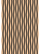 Mexen Lam-F lamas de pared acústicas 275 x 30 cm, fieltro 8 mm, chapa técnica, Roble Dorado - S105-275307-3015-003