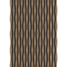 Mexen Lam-SF 26 lamele ścienne akustyczne 280 x 30 cm, filc 9 mm, fornir techniczny, Ciemny Orzech - S106-280-26-044