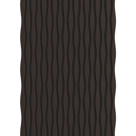 Mexen Lam-SF 26 lamele ścienne akustyczne 280 x 30 cm, filc 9 mm, fornir techniczny, Czarny Dąb - S106-280-26-046
