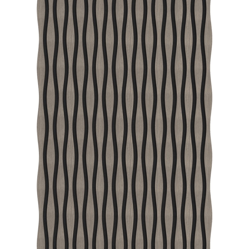 Mexen Lam-SF 01 Lam-SF 26 akustische Wandpaneele 280 x 30 cm, Filz 9 mm, technisches Furnier, Graue Eiche - S106-280-26-043