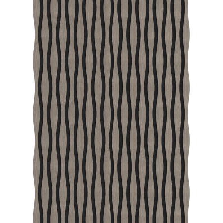 Mexen Lam-SF 01 Lam-SF 26 akustiska väggpaneler 280 x 30 cm, filt 9 mm, teknisk faner, Grå Ek - S106-280-26-043
