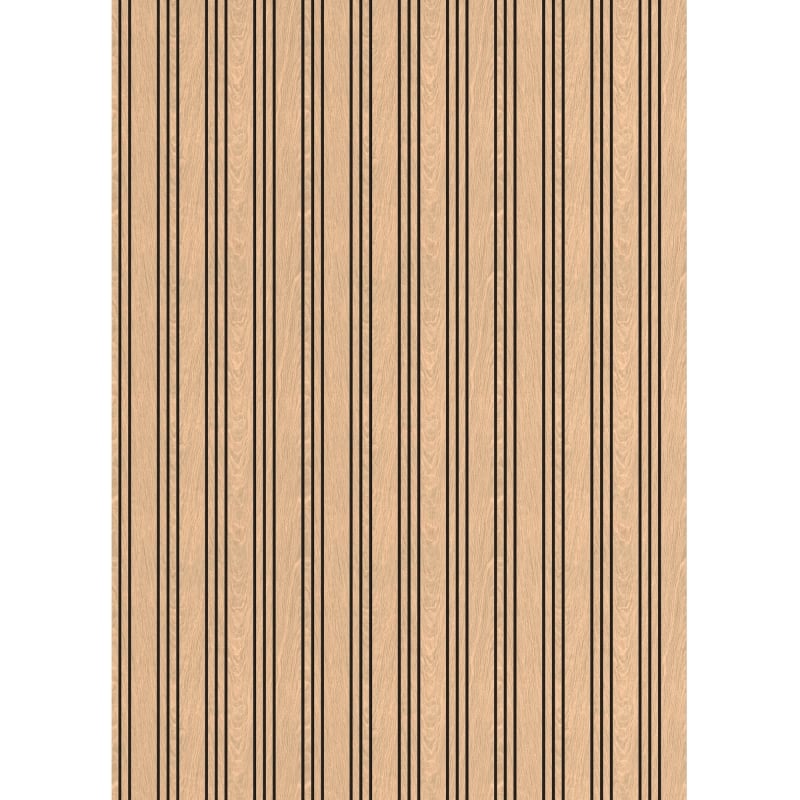 Mexen Lam-F Nano 01 lamele ścienne akustyczne 280 x 32,4 cm, filc 5 mm, fornir techniczny, Bielony Dąb - S108-280-01-040
