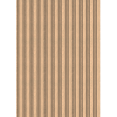 Mexen Lam-F Nano 01 Akustik-Wandpaneele 280 x 32,4 cm, Filz 5 mm, technisches Furnier, Gebleichte Eiche - S108-280-01-040
