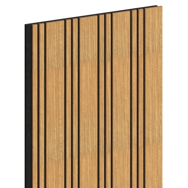Mexen Lam-F Nano 01 Akustische Wandlamellen 280 x 32,4 cm, Filz 5 mm, technisches Furnier, Eiche Classic - S108-280-01-041