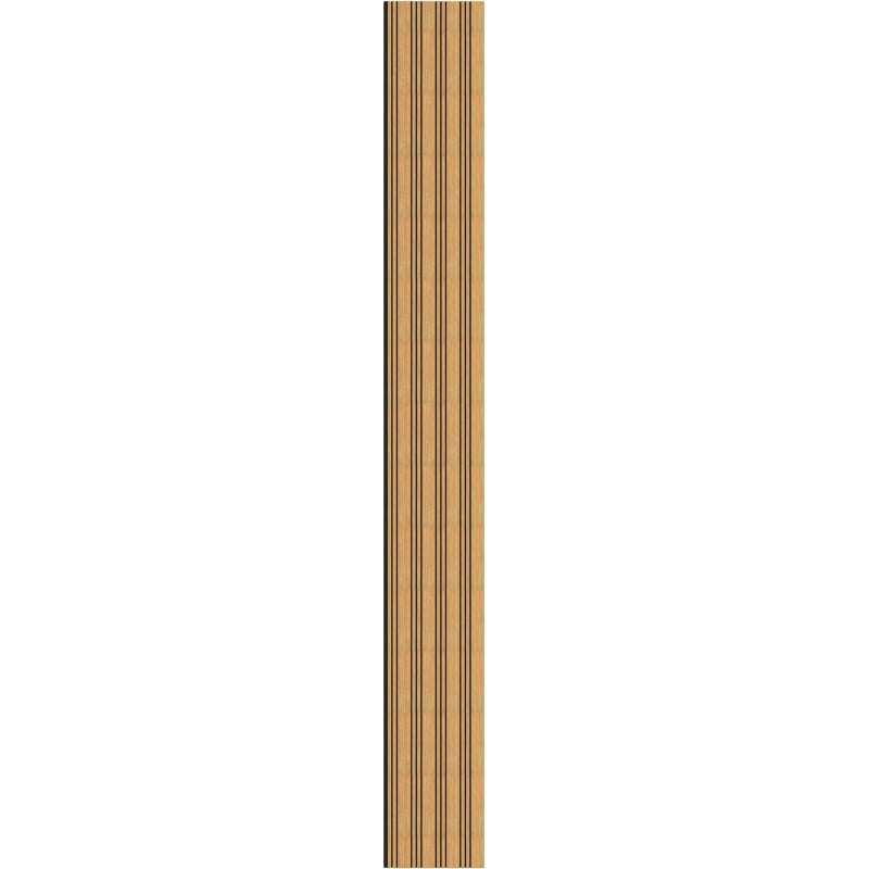 Mexen Lam-F Nano 01 Akustische Wandlamellen 280 x 32,4 cm, Filz 5 mm, technisches Furnier, Eiche Classic - S108-280-01-041