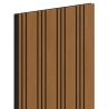 Mexen Lam-F Nano 01 Akustische Wandpaneele 280 x 32,4 cm, Filz 5 mm, technisches Furnier, Natürliche Eiche - S108-280-01-042