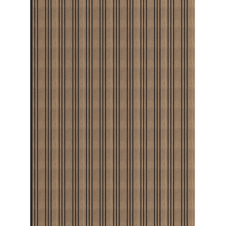 Mexen Lam-F Nano 01 akustische Wandpaneele 280 x 32,4 cm, Filz 5 mm, technisches Furnier, Dunkle Walnuss - S108-280-01-044