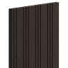 Mexen Lam-F Nano 01 Akustische Wandpaneele 280 x 32,4 cm, Filz 5 mm, technisches Furnier, Schwarze Eiche - S108-280-01-046