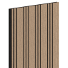 Mexen Lam-F Nano 01 Akustische Wandpaneele 280 x 32,4 cm, Filz 5 mm, technisches Furnier, Helles Nussbaumholz - S108-280-01-047