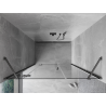 Mexen Mist-H linke Duschtür, 160 cm, transparent, gun gray gebürstet - 8A5-160-001-66-00-L