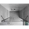 Mexen Mist-H drzwi prysznicowe uchylne prawe 145 cm, transparent, gun gray szczotkowany - 8A5-145-001-66-00-P