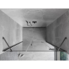 Mexen Mist-H drzwi prysznicowe uchylne prawe 120 cm, transparent, gun metal - 8A5-120-001-95-00-P