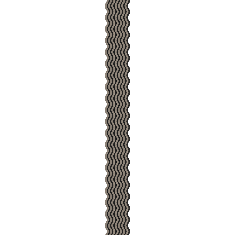 Mexen Lam-SF 02 lamele ścienne akustyczne 280 x 30 cm, filc 9 mm, fornir techniczny, Szary Dąb - S106-280-02-043