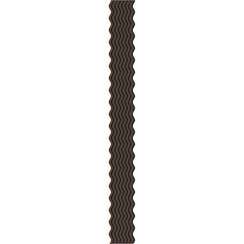 Mexen Lam-SF 02 lamele ścienne akustyczne 280 x 30 cm, filc 9 mm, fornir techniczny, Dąb Mocca - S106-280-02-045