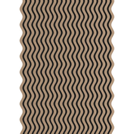 Mexen Lam-SF 02 lamele ścienne akustyczne 280 x 30 cm, filc 9 mm, fornir techniczny, Jasny Orzech - S106-280-02-047