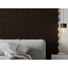 Mexen Lam-SF 02 Akustische Wandpaneele 280 x 30 cm, Filz 9 mm, Technisches Furnier, Schwarze Eiche - S106-280-02-046