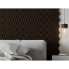 Mexen Lam-SF 02 lamele ścienne akustyczne 280 x 30 cm, filc 9 mm, fornir techniczny, Czarny Dąb - S106-280-02-046