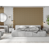 Mexen Lam-SF 01 lamele ścienne akustyczne 280 x 30 cm, filc 9 mm, fornir techniczny, Dąb Classic - S106-280-01-041