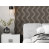 Mexen Lam-SF 01 lamele ścienne akustyczne 280 x 30 cm, filc 9 mm, fornir techniczny, Szary Dąb - S106-280-01-043