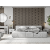 Mexen Lam-SF 26 lamele ścienne akustyczne 280 x 30 cm, filc 9 mm, fornir techniczny, Szary Dąb - S106-280-26-043