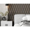 Mexen Lam-SF 26 lamele ścienne akustyczne 280 x 30 cm, filc 9 mm, fornir techniczny, Szary Dąb - S106-280-26-043