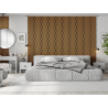 Mexen Lam-SF 26 lamele ścienne akustyczne 280 x 30 cm, filc 9 mm, fornir techniczny, Dąb Natural - S106-280-26-042
