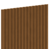 Mexen Ovalo 01 että seinärimat, uritetut joustavat 280 x 36 cm, tekninen viilu, Luonnollinen tammi - S130-280-01-042