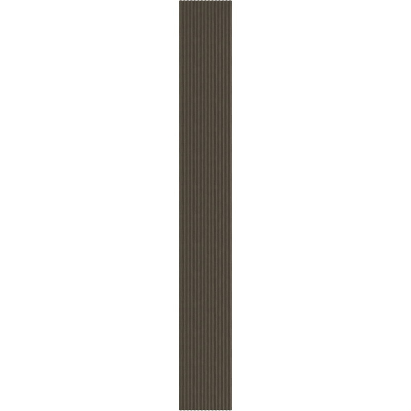 Mexen Ovalo 01 väggpaneler ribbade flexibla 280 x 36 cm, teknisk fanér, Mocca Ek - S130-280-01-045