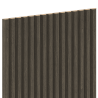 Mexen Ovalo 02 lamelle da parete scanalate flessibili 280 x 36 cm, impiallacciatura tecnica, Rovere Mocca - S130-280-02-045