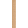 Mexen Ovalo 03 fleksibilni utori z rebrasto površino 280 x 36 cm, tehnični furnir, beljen hrast - S130-280-03-040
