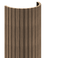 Mexen Lam-B sienas lameles 275 x 30 cm, HDF plāksne 4 mm, tehniska finiera apdare, Smilšu ozols - S100-275307-3015-001