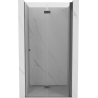 Mexen Mist-F drzwi prysznicowe składane prawe 90 cm, transparent, gun metal - 8A6-090-000-95-00-P