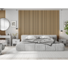 Mexen Lam-F Slim 01 lamele ścienne akustyczne 280 x 36,5 cm, filc 9 mm, fornir techniczny, Dąb Classic - S107-280-01-041
