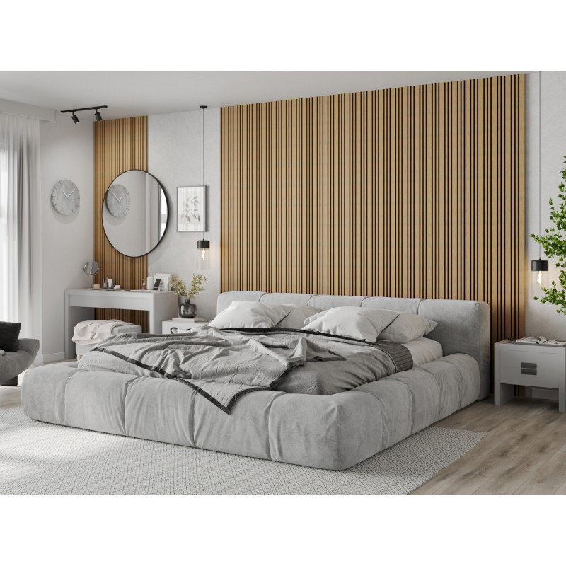 Mexen Lam-F Slim 01 lamele ścienne akustyczne 280 x 36,5 cm, filc 9 mm, fornir techniczny, Dąb Classic - S107-280-01-041