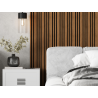Mexen Lam-F Slim 01 lamele ścienne akustyczne 280 x 36,5 cm, filc 9 mm, fornir techniczny, Dąb Natural - S107-280-01-042