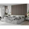 Mexen Lam-F Slim 01 lamele ścienne akustyczne 280 x 36,5 cm, filc 9 mm, fornir techniczny, Szary Dąb - S107-280-01-043