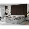 Mexen Lam-F Slim 01 lamele ścienne akustyczne 280 x 36,5 cm, filc 9 mm, fornir techniczny, Dąb Mocca  - S107-280-01-045