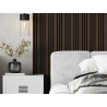 Mexen Lam-F Slim 01 lamele ścienne akustyczne 280 x 36,5 cm, filc 9 mm, fornir techniczny, Dąb Mocca  - S107-280-01-045