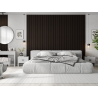 Mexen Lam-F Slim 01 lamele ścienne akustyczne 280 x 36,5 cm, filc 9 mm, fornir techniczny, Czarny Dąb - S107-280-01-046