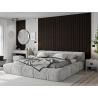 Mexen Lam-F Slim 01 lamele ścienne akustyczne 280 x 36,5 cm, filc 9 mm, fornir techniczny, Czarny Dąb - S107-280-01-046