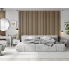 Mexen Lam-F Slim 01 lamele ścienne akustyczne 280 x 36,5 cm, filc 9 mm, fornir techniczny, Jasny Orzech - S107-280-01-047