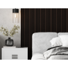 Mexen Lam-F Slim 01 lamele ścienne akustyczne 280 x 36,5 cm, filc 9 mm, fornir techniczny, Czarny Dąb - S107-280-01-046