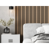 Mexen Lam-F Slim 01 lamele ścienne akustyczne 280 x 36,5 cm, filc 9 mm, fornir techniczny, Jasny Orzech - S107-280-01-047