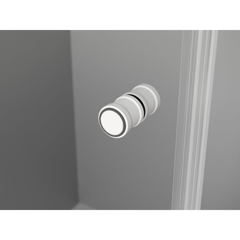 Mexen Mist-F πτυσσόμενη αριστερή καμπίνα ντους 90 x 95 cm, διαφανής, λευκή