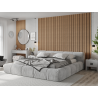 Mexen Lam-F Slim 01 lamele ścienne akustyczne 280 x 36,5 cm, filc 9 mm, fornir techniczny, Bielony Dąb - S107-280-01-040
