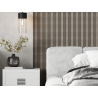 Mexen Lam-F Nano 01 lamele ścienne akustyczne 280 x 32,4 cm, filc 5 mm, fornir techniczny, Szary Dąb - S108-280-01-043